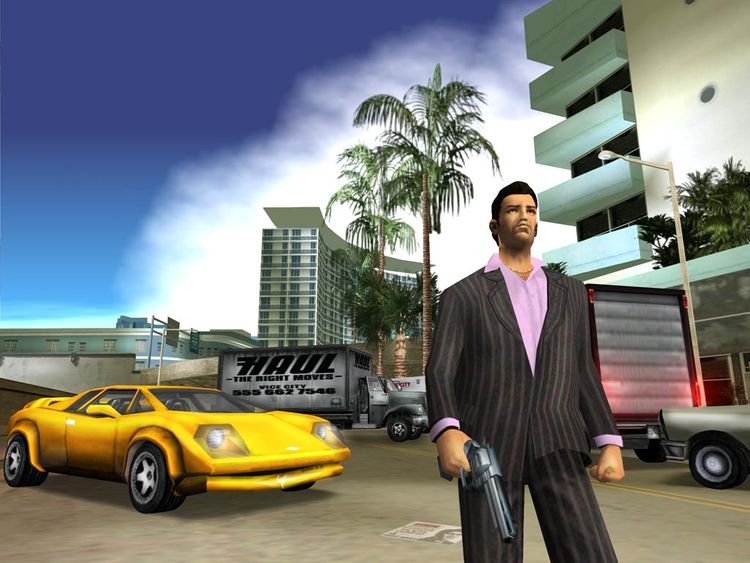 Nhập vai vào anh Tommy cool ngầu trong Grand Theft Auto Vice City