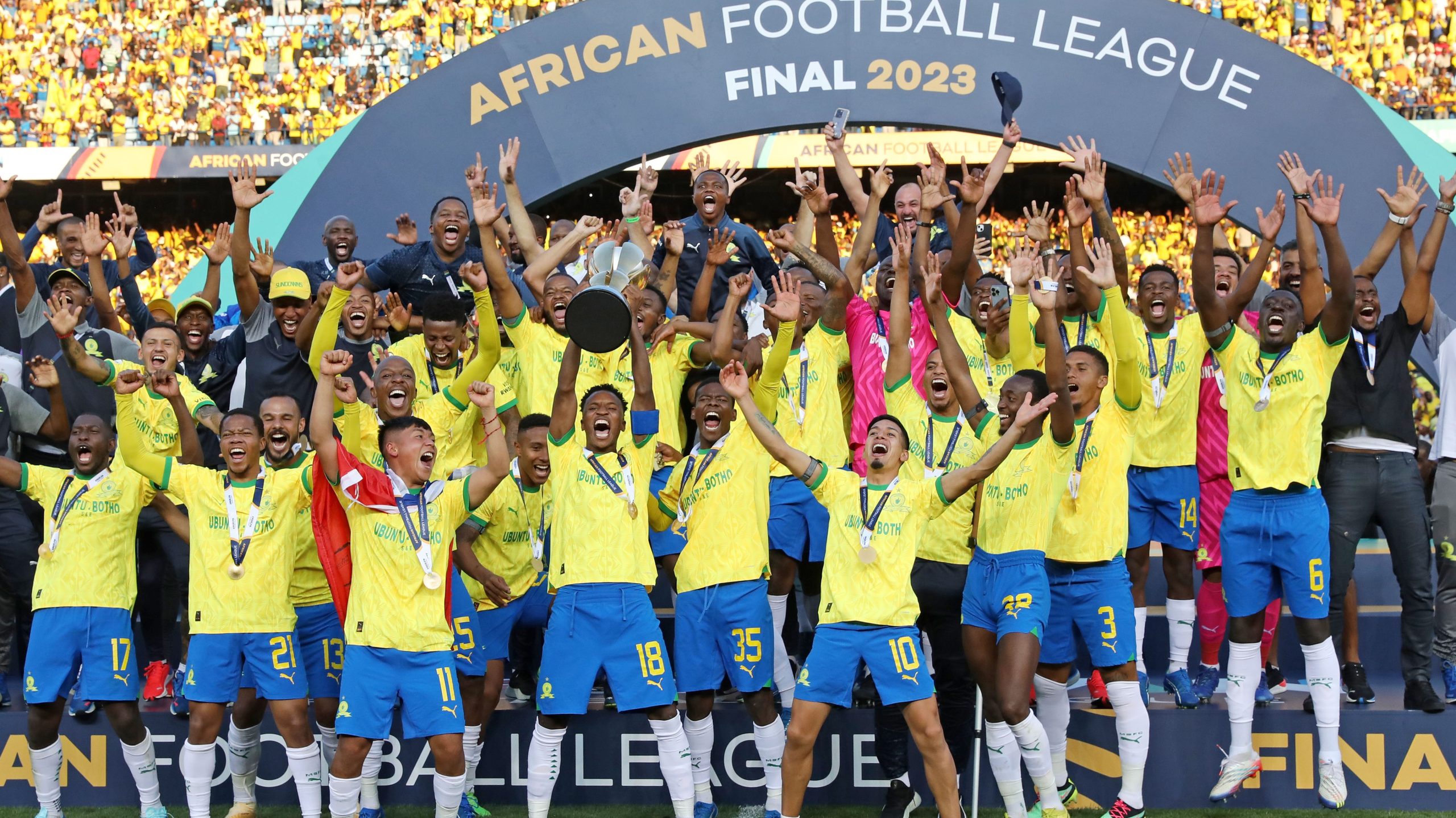 Mamelodi Sundowns Vô địch AFL Cup 2023 - Bóng Đá Cỏ