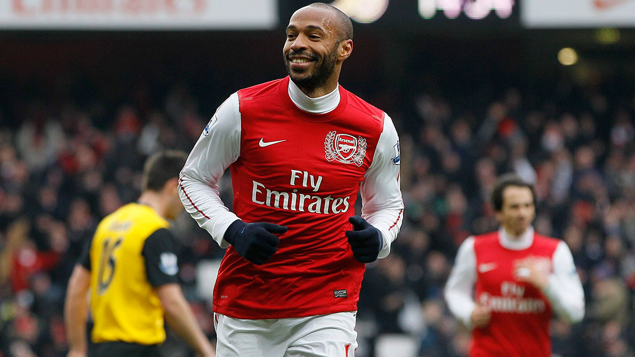 Thierry Henry – Cỗ máy ghi bàn của Arsenal Thierry Henry thời đỉnh cao